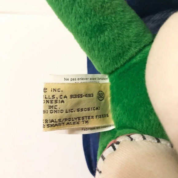 Vtg See You C U Later Alligator Graduation Plush Applause Doll 8 Inch Tall - Picture 15 of 16